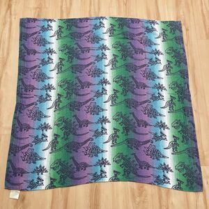 Smitten Land Before Cogs Robot Dinosaurs Swaddle Baby Blanket Cotton Bamboo